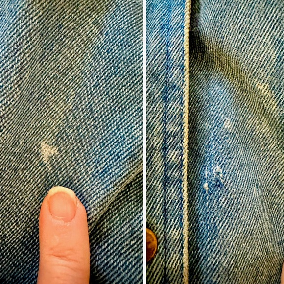 Vintage Stefano International Grunge Plaid Flannel Hoodie Denim Jean Jacket - Picture 16 of 16